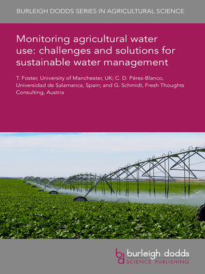 cover image of Monitoring Agricultural Water Use